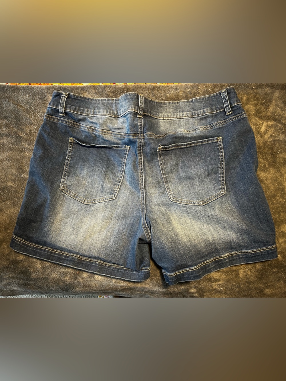 Maurices Blue Faded Denim Skirt - Picture 5 of 5